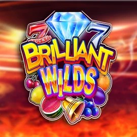 Brilliant Wilds slot logo by iSoftBet at Nordspin Casino