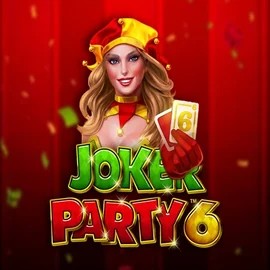 Joker Party 6 logo by Greentube at Nordspin Casino