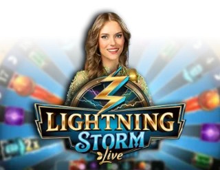 Lightning Storm online game logo by Evolution on nordspin.ch