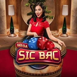 Mega Sic Bac online game logo by Pragmatic Play on nordspin.ch