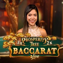 Prosperity Tree Baccarat logo – Live Casino by Evolution at Nordspin Casino
