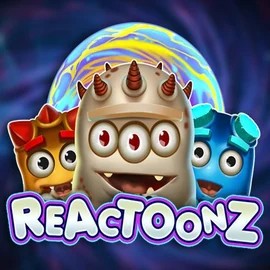 Reactoonz logo by Play'n GO Nordspin Casino